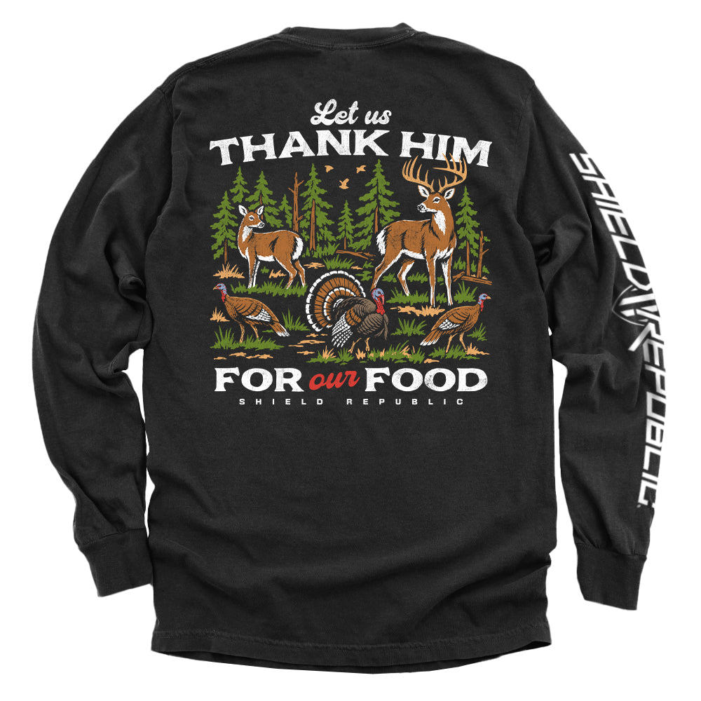 Let Us Thank Him For Our Food