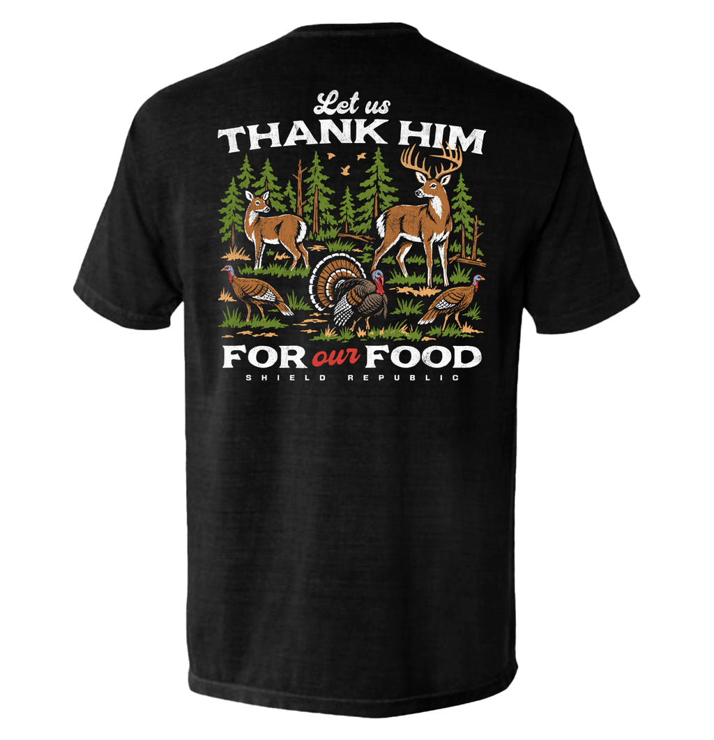 Let Us Thank Him For Our Food