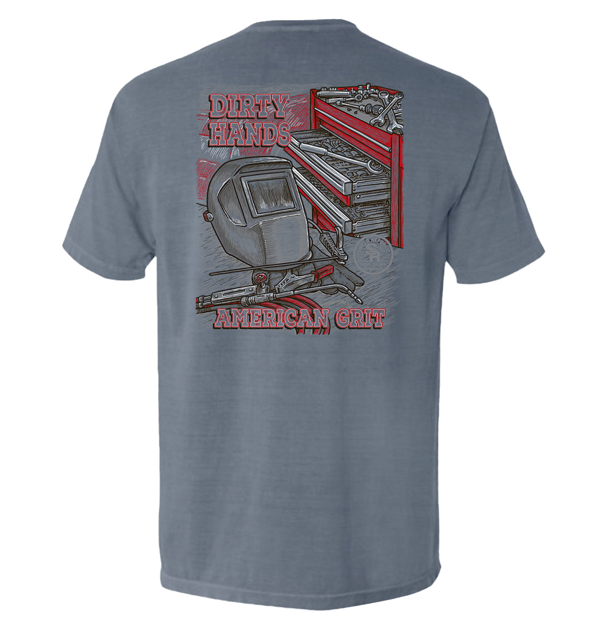 Dirty Hands American Grit Pocket Tee product image 3