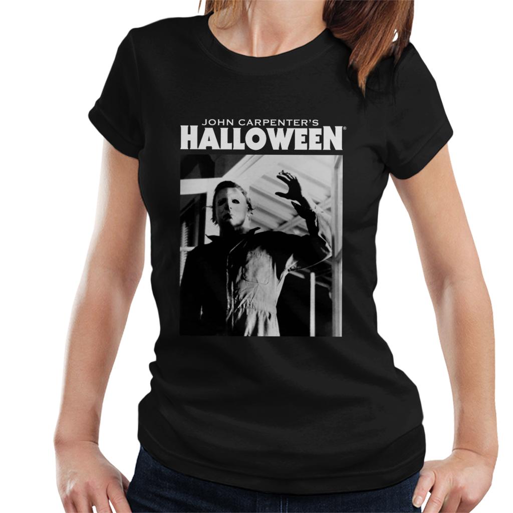 Halloween Michael Myers Enters Home Women's T-Shirt product image 1