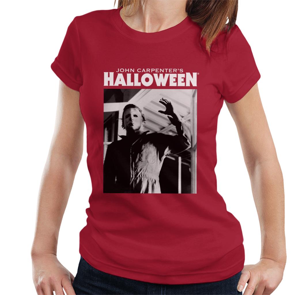 Halloween Michael Myers Enters Home Women's T-Shirt product image 6