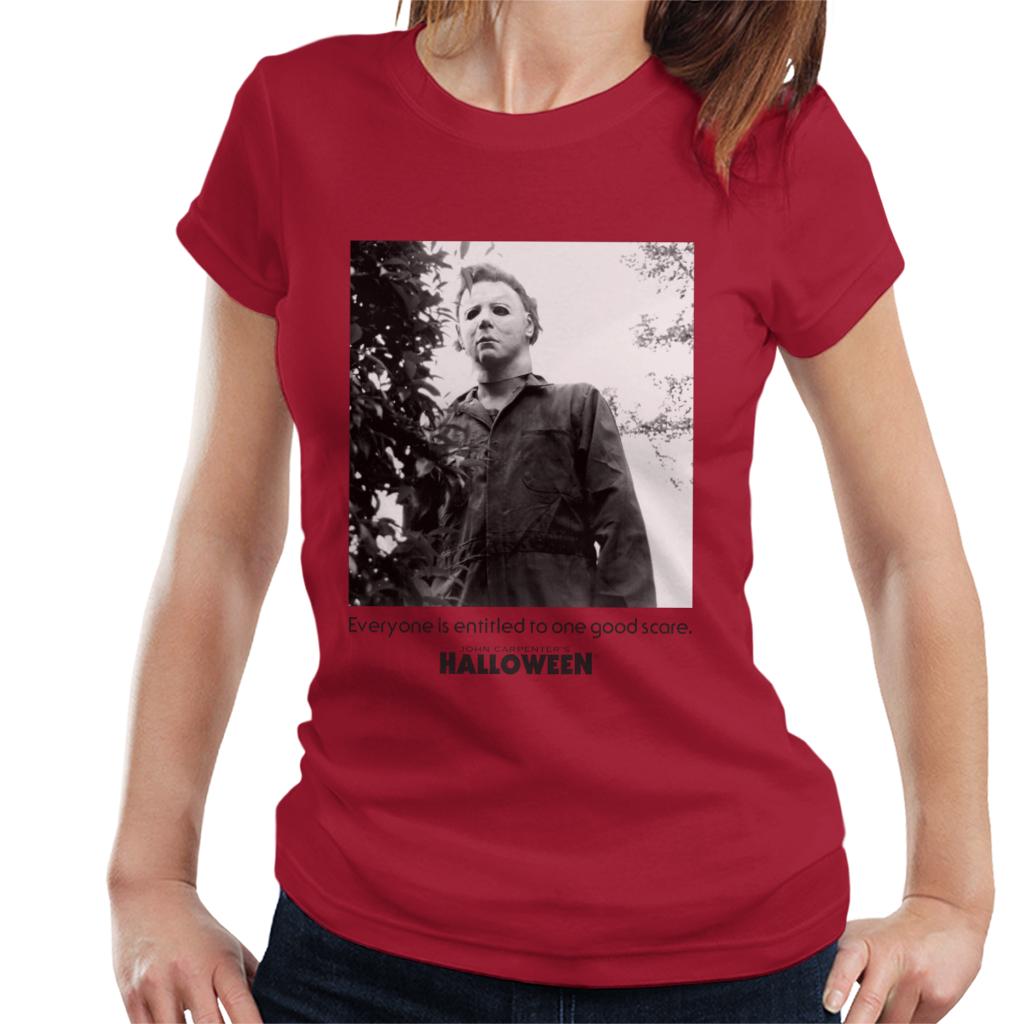 Halloween Michael Myers One Good Scare Women's T-Shirt product image 6
