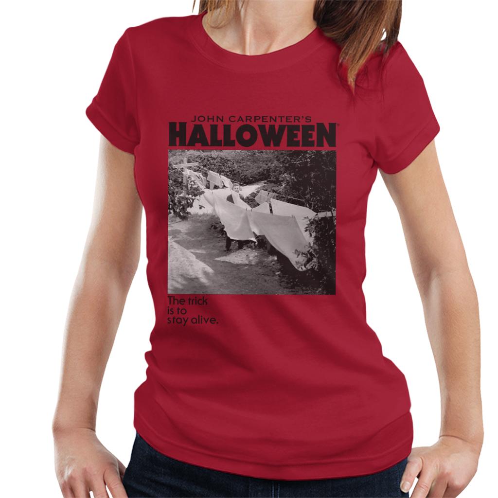 Halloween Michael Myers Standing By Clothes Line Women's product image 6