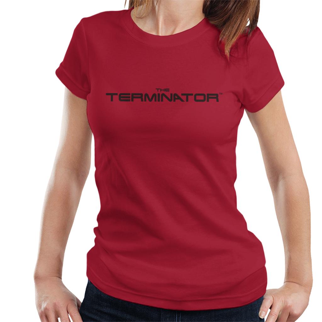 Terminator Black Cinematic Logo Women's T-Shirt product image 6