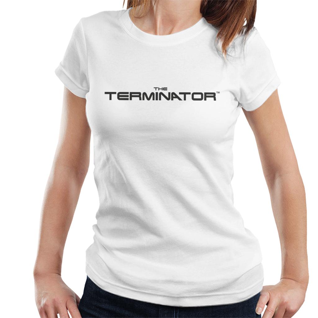 Terminator Black Cinematic Logo Women's T-Shirt product image 4