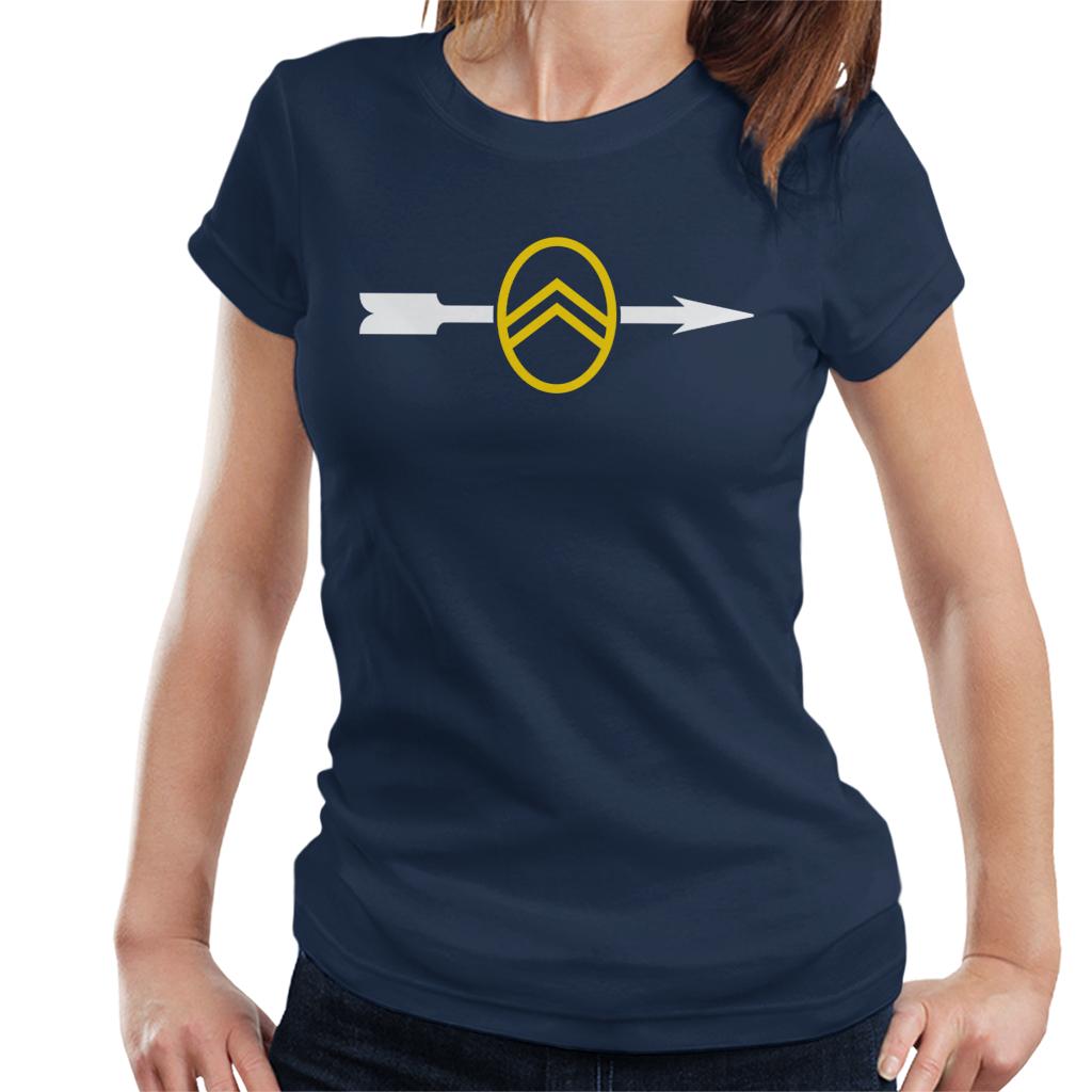 Citroën 1922 Badge White Arrow Logo Women's T-Shirt product image 4