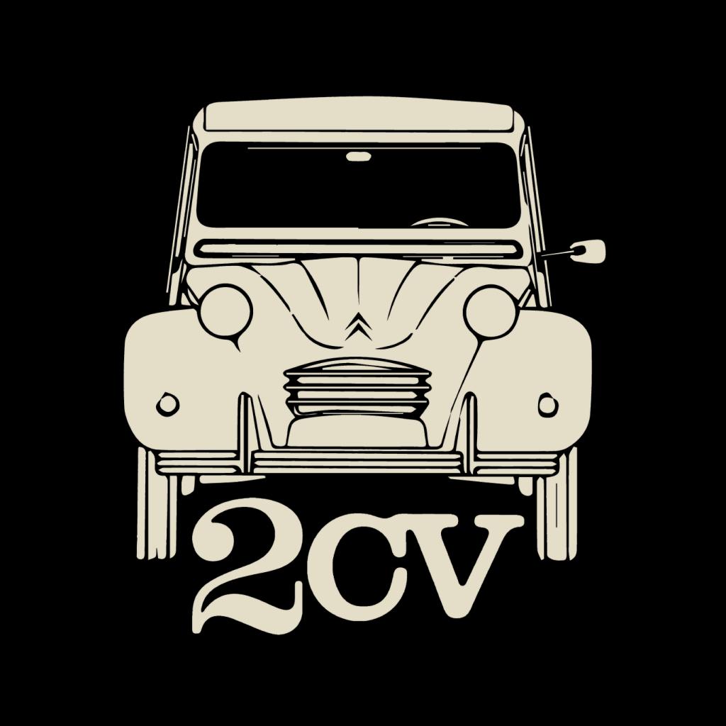 Citroën 2CV For Dark Women's T-Shirt product image 2