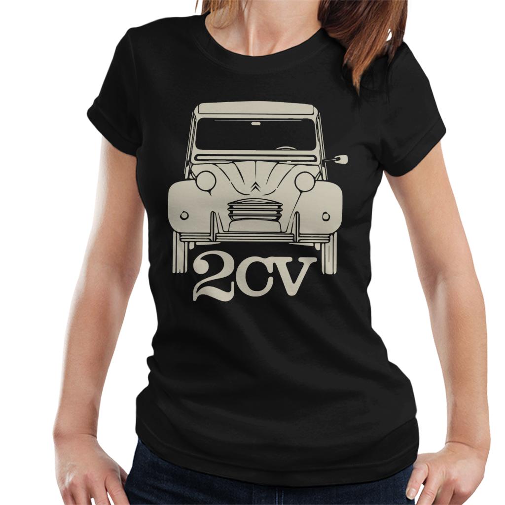 Citroën 2CV For Dark Women's T-Shirt product image 1