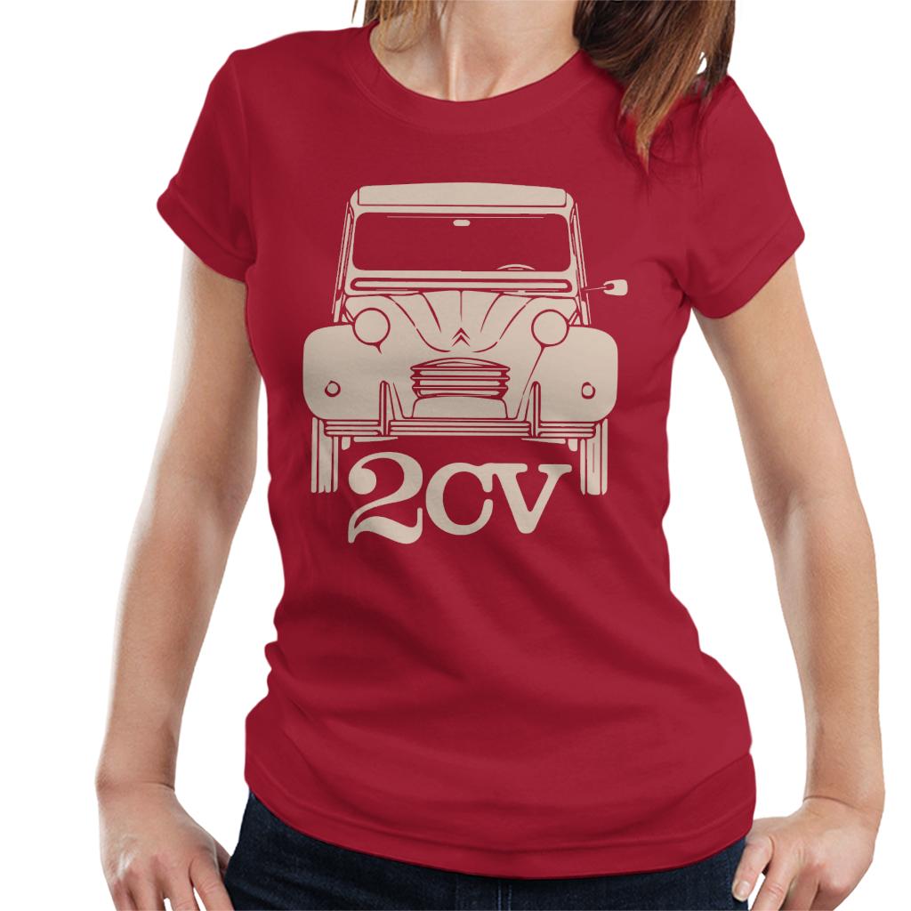 Citroën 2CV For Dark Women's T-Shirt product image 6