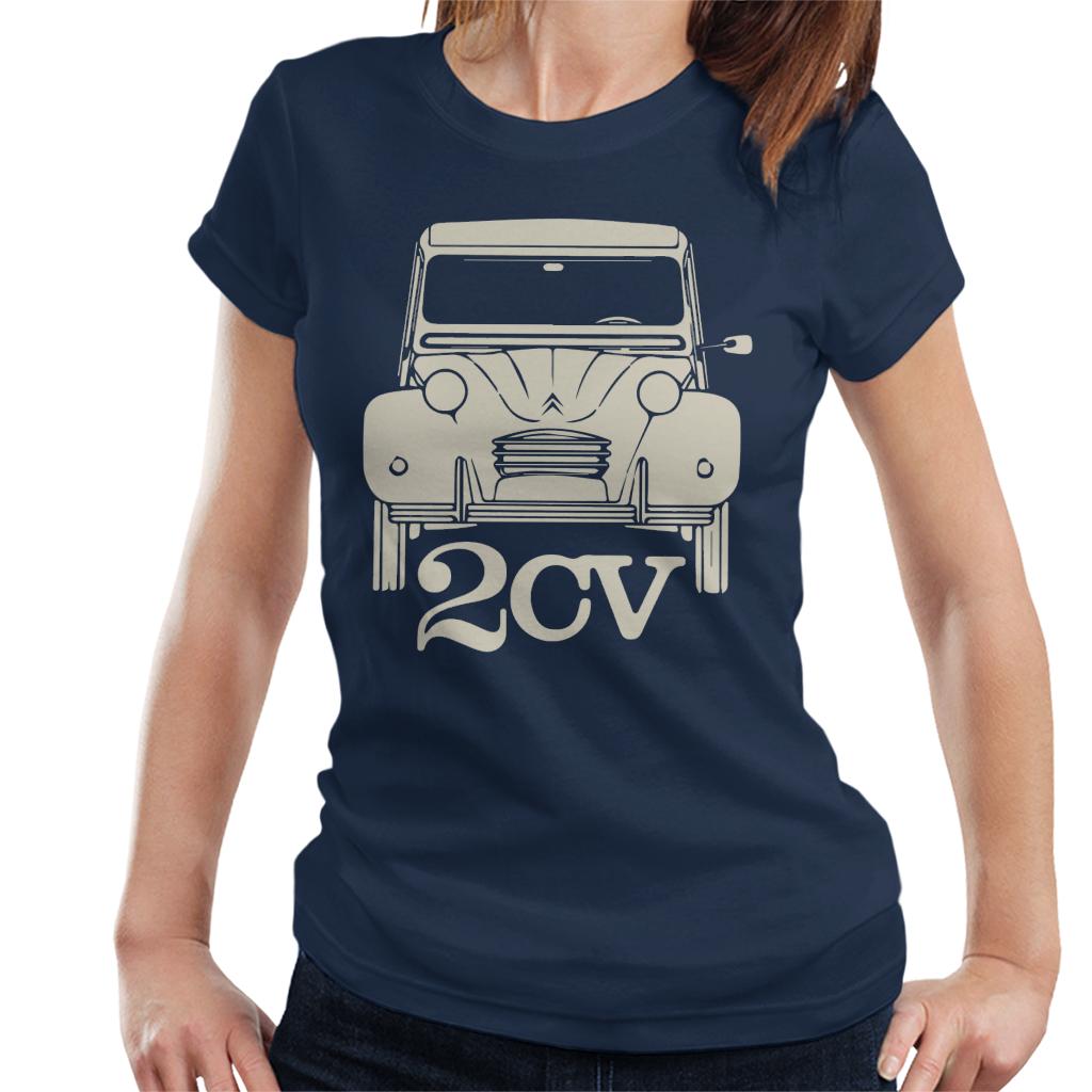 Citroën 2CV For Dark Women's T-Shirt product image 4