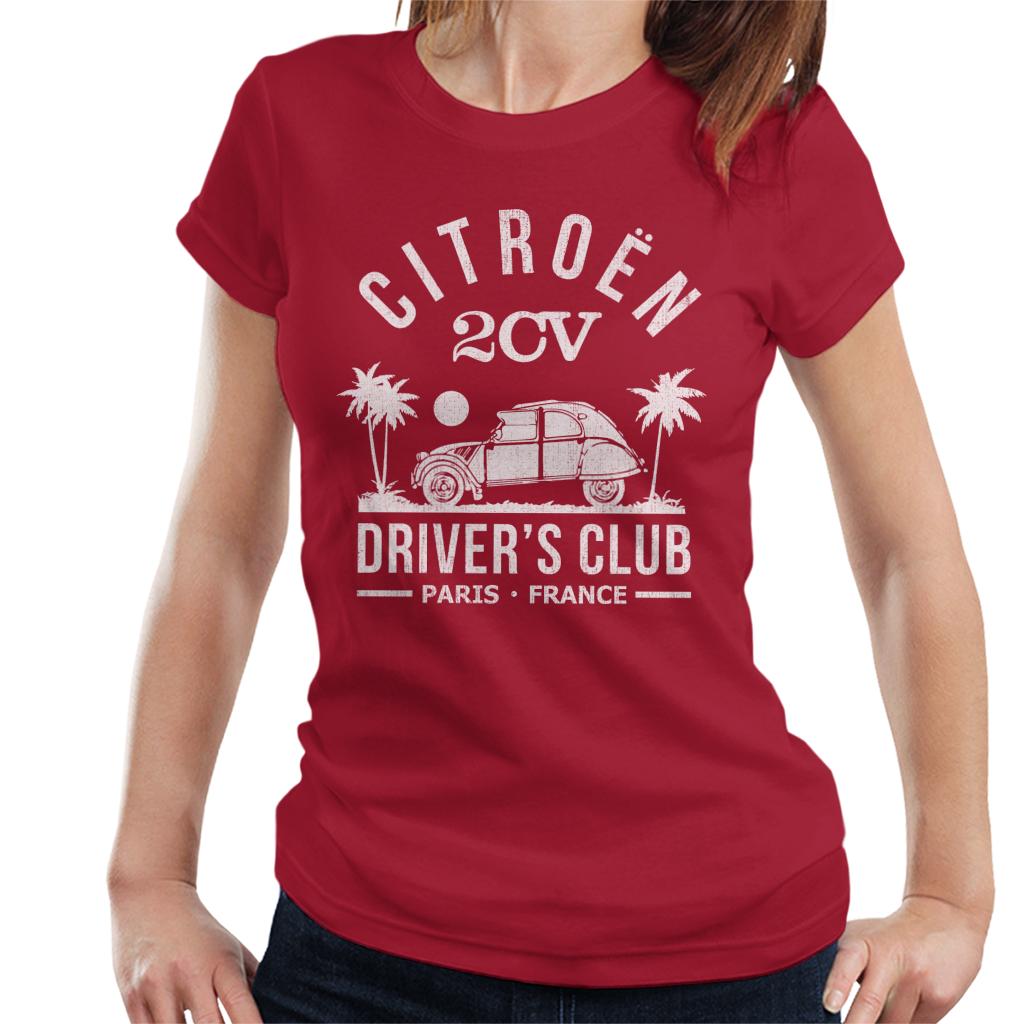 Citroën 2CV Driver's Club White Beach Women's T-Shirt product image 6
