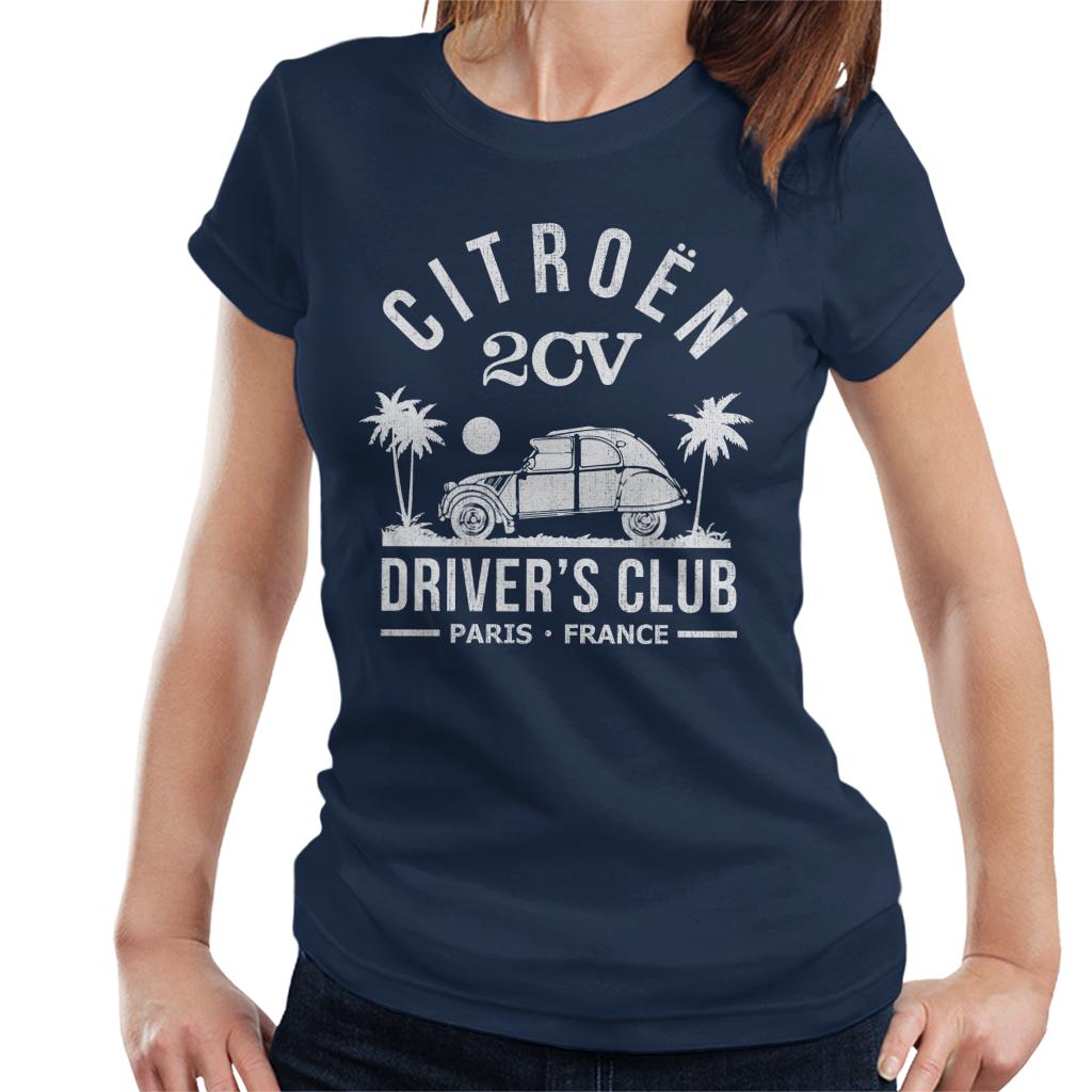 Citroën 2CV Driver's Club White Beach Women's T-Shirt product image 4