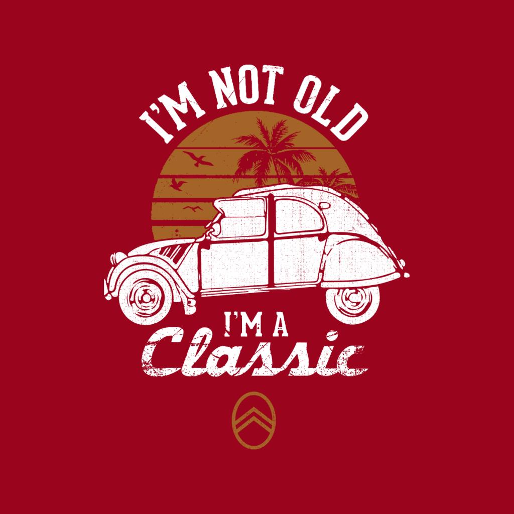 Citroën 2CV White I'm Not Old Classic Sunset Women's T-Shirt product image 7