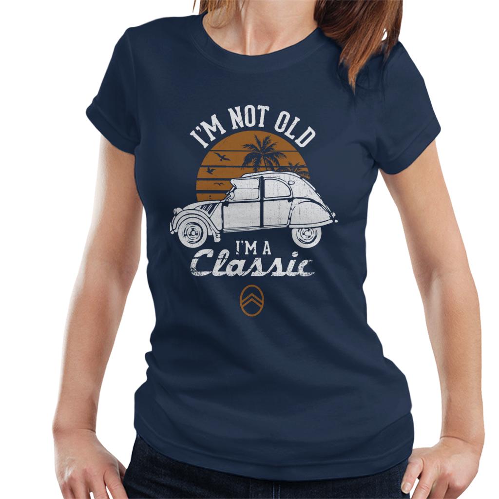Citroën 2CV White I'm Not Old Classic Sunset Women's T-Shirt product image 4