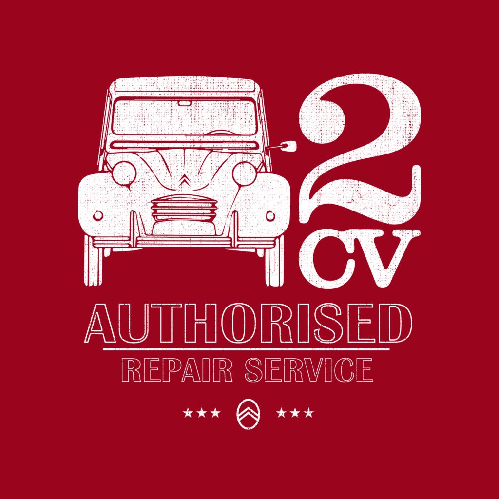 Citroën 2CV Authorised Repair Service White Logo Women's product image 7