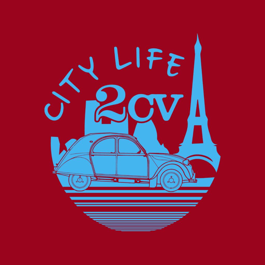 Citroen 2CV City Life Paris Women's T-Shirt product image 7