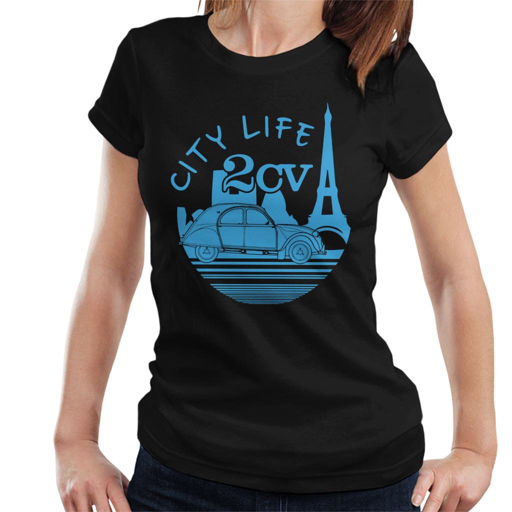 Citroen 2CV City Life Paris Women's T-Shirt product image 1