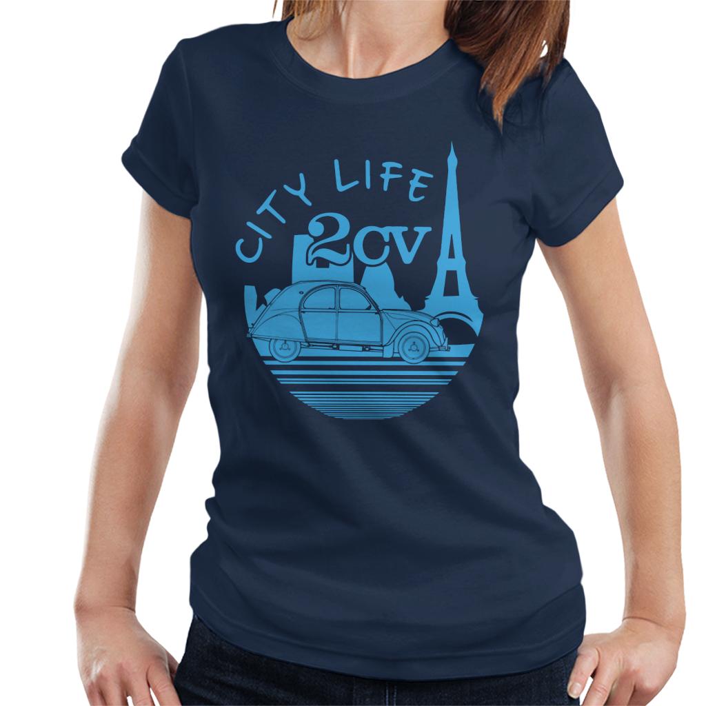 Citroen 2CV City Life Paris Women's T-Shirt product image 4