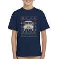 Citroen Christmas Knitted Pattern Kid's T-Shirt product image 1