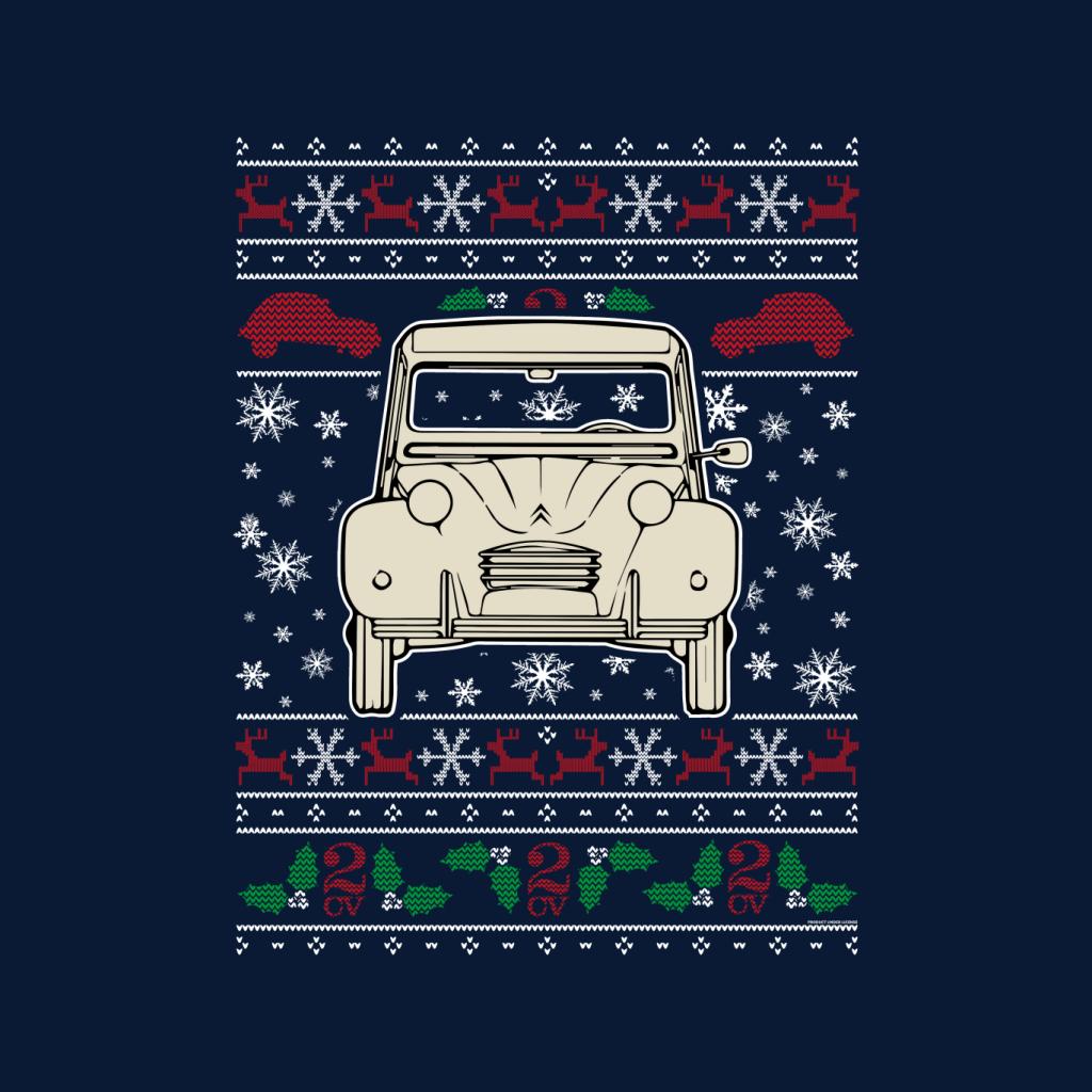 Citroen Christmas Knitted Pattern Women's Sweatshirt product image 2