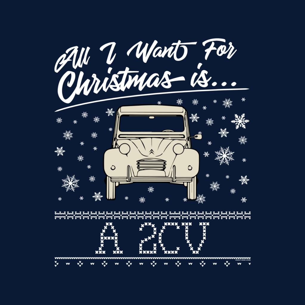 Citroen Christmas All I Want For Is A 2CV Women's T-Shirt product image 2