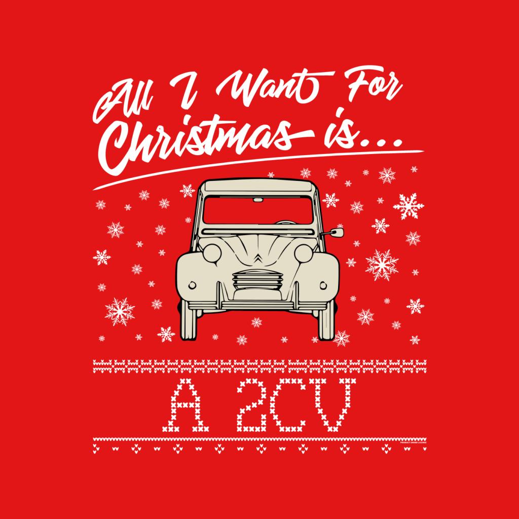 Citroen Christmas All I Want For Is A 2CV Kid's Sweatshirt product image 5