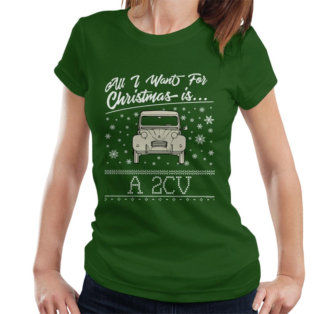 Citroen Christmas All I Want For Is A 2CV Women's T-Shirt product image 4
