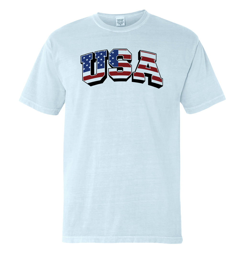 USA Flag Lettering (Front)