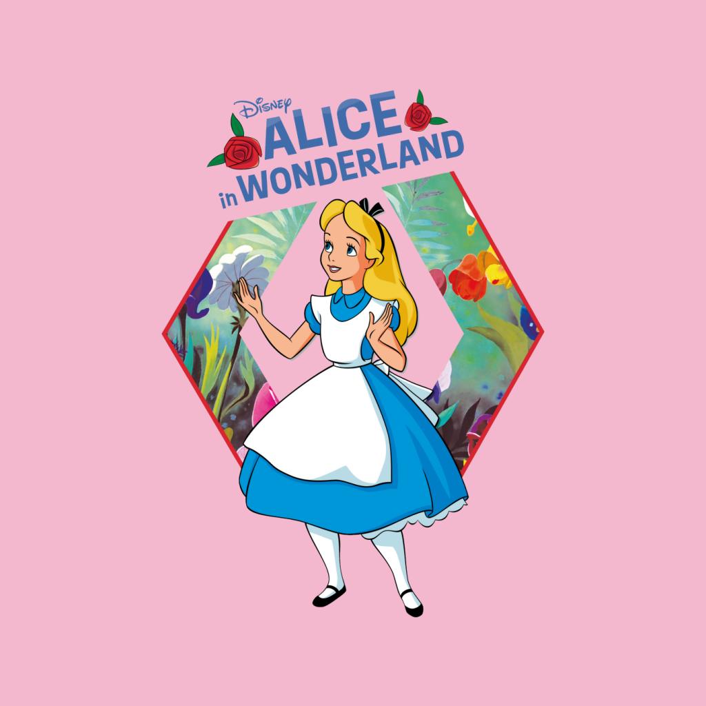 Disney Alice In Wonderland Flowers Rose Text Women's T-Shirt product image 2