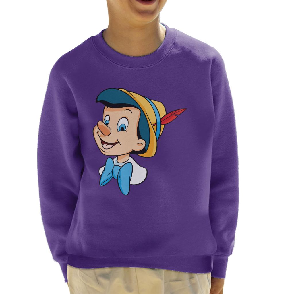 Disney Pinocchio Bow Tie Smile Kid's Sweatshirt product image 6