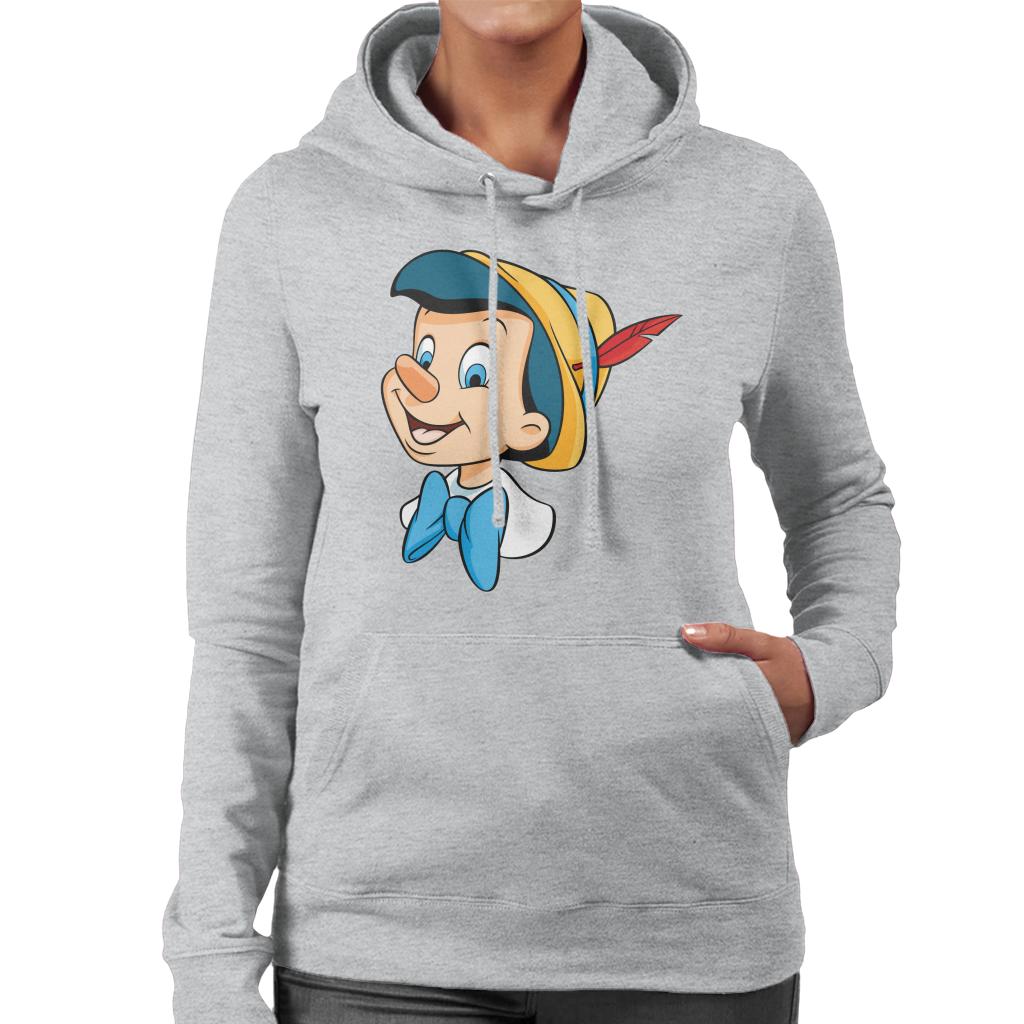 Disney Pinocchio Bow Tie Smile Women's Hooded Sweatshirt product image 1