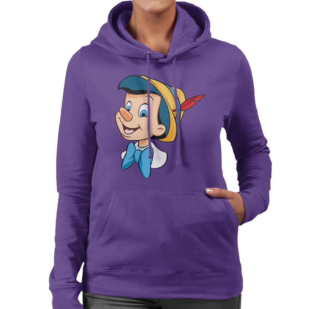 Disney Pinocchio Bow Tie Smile Women's Hooded Sweatshirt product image 6