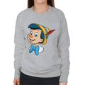 Disney Pinocchio Bow Tie Smile Women's Sweatshirt product image 1