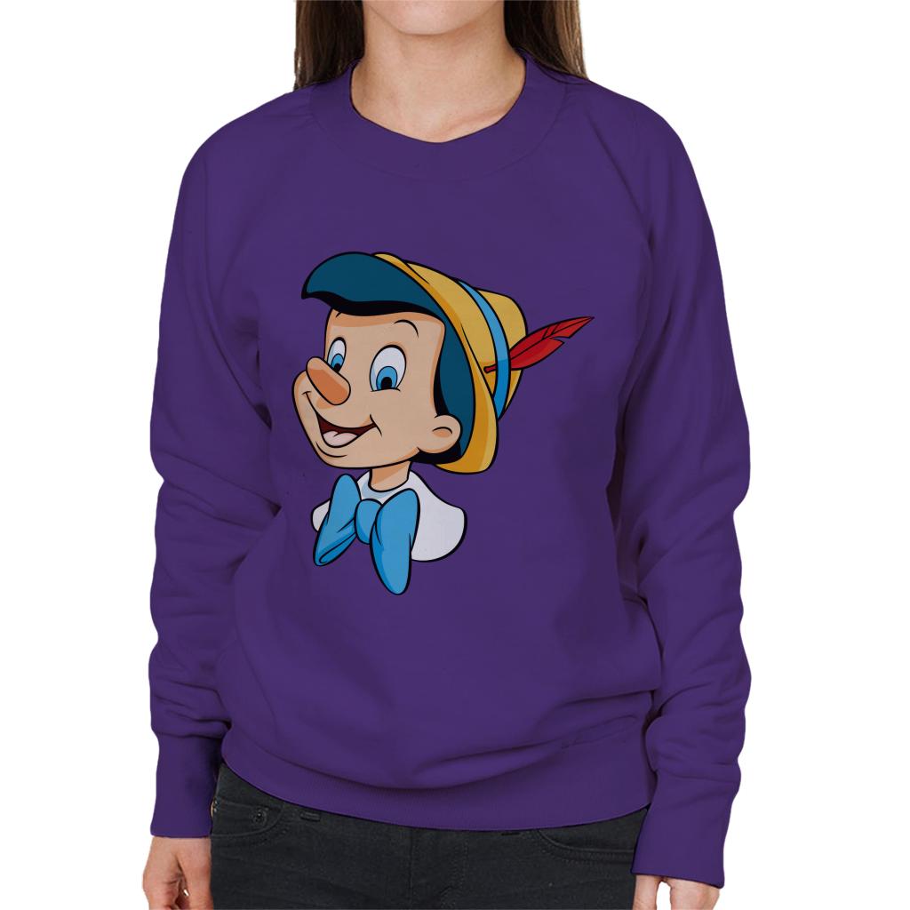 Disney Pinocchio Bow Tie Smile Women's Sweatshirt product image 6