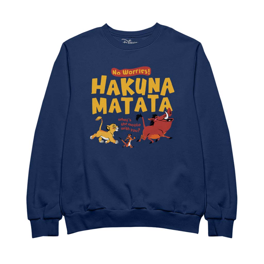 Disney The Lion King Hakuna Matata Men's Sweatshirt product image 1