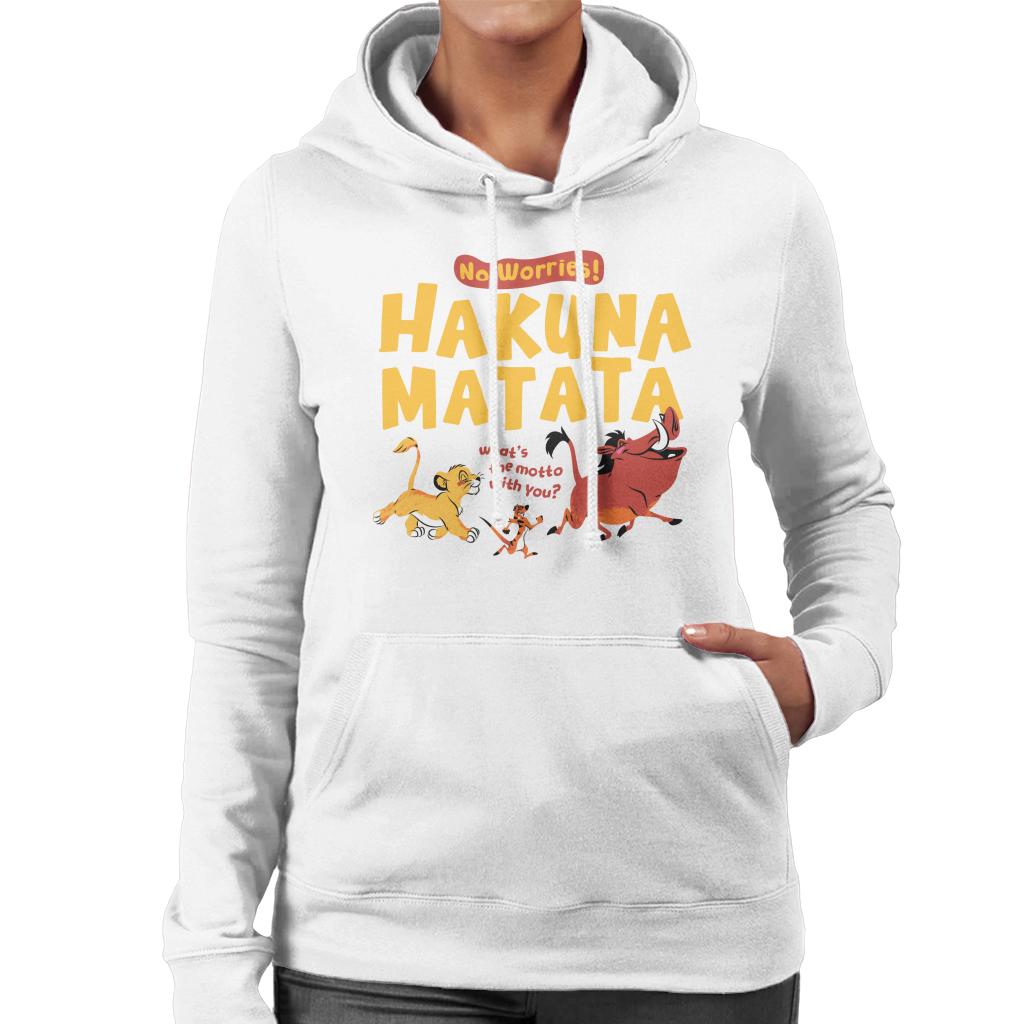 Disney The Lion King Hakuna Matata Women's Hooded Sweatshirt product image 4