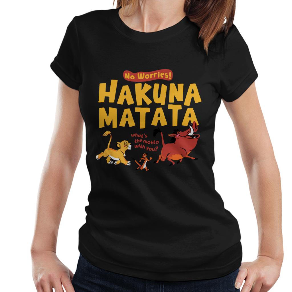 Disney The Lion King Hakuna Matata Women's T-Shirt product image 1