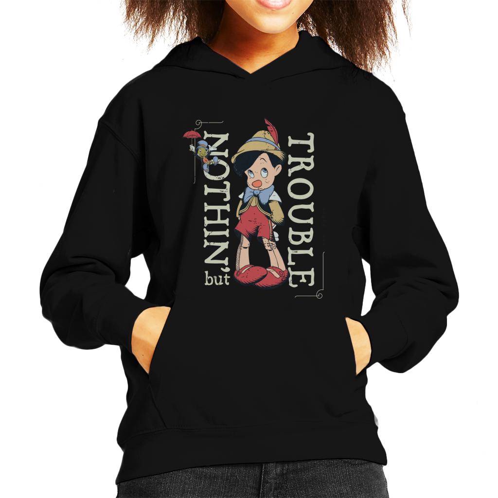 Disney Pinocchio Nothing But Trouble Kid's Hooded Sweatshirt product image 1