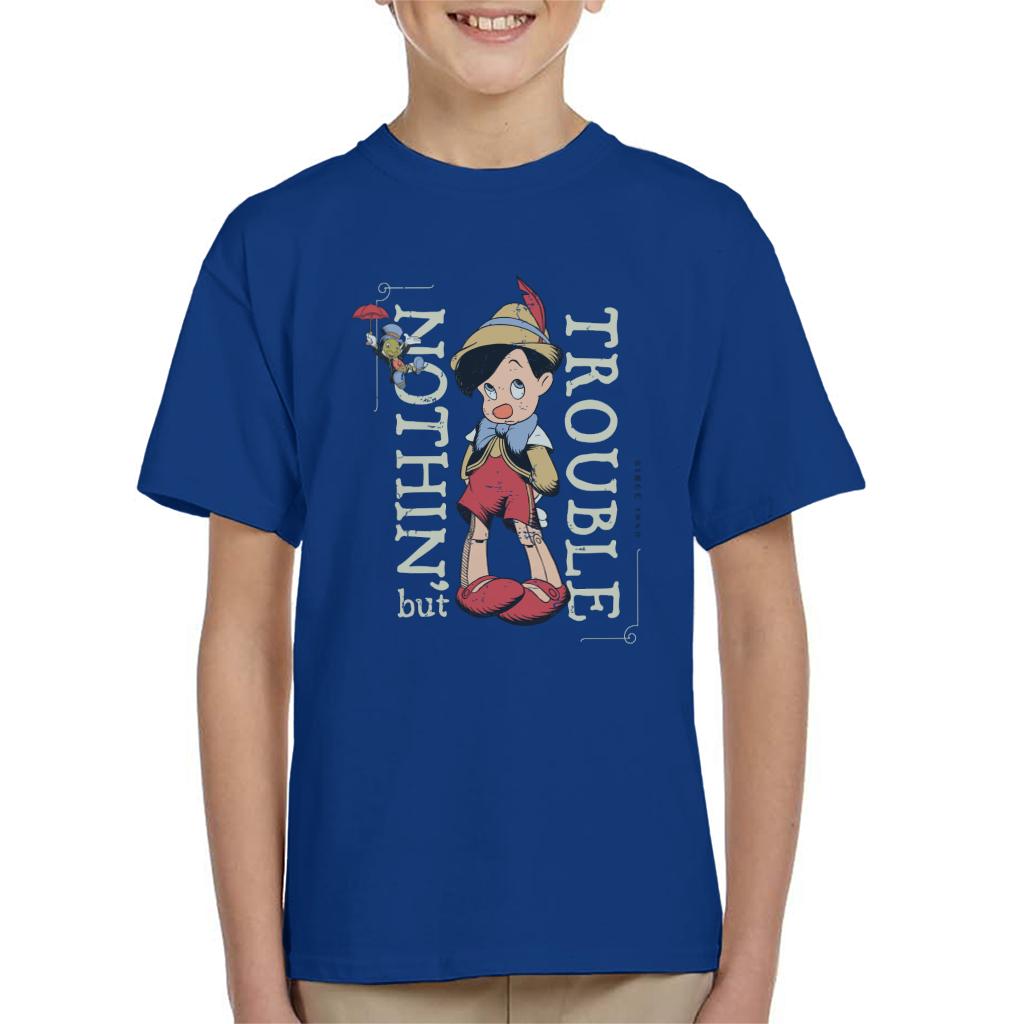 Disney Pinocchio Nothing But Trouble Kid's T-Shirt product image 1