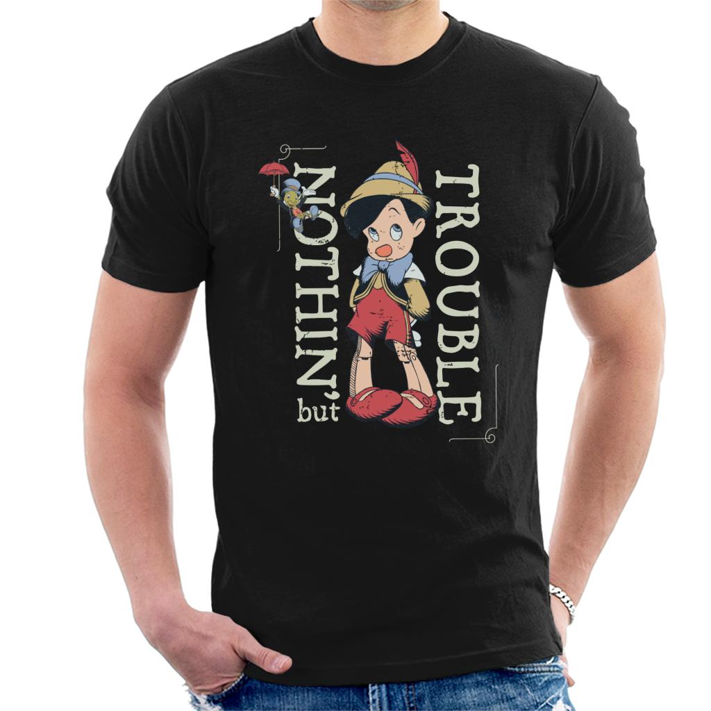 Disney Pinocchio Nothing But Trouble Men's T-Shirt product image 1