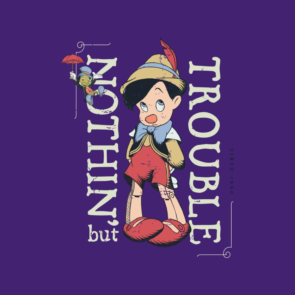 Disney Pinocchio Nothing But Trouble Women's Hooded product image 7
