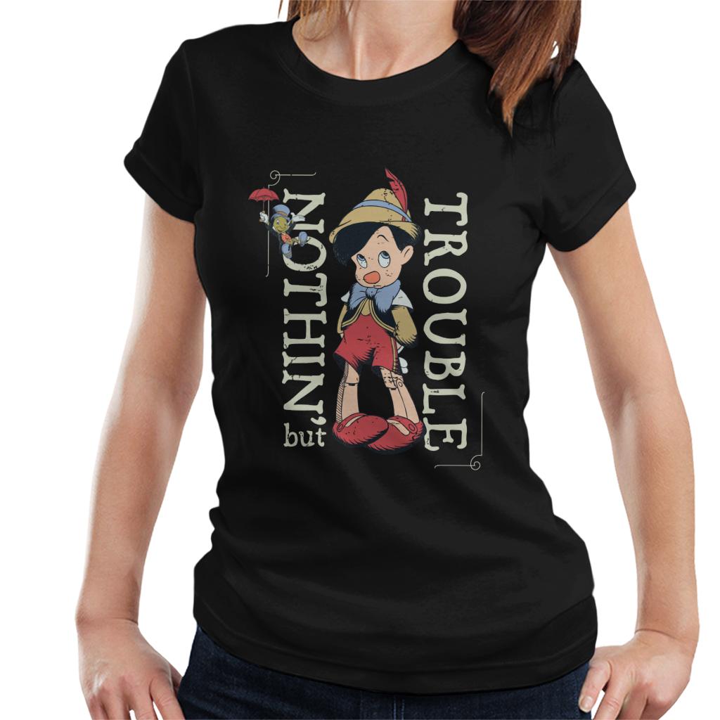 Disney Pinocchio Nothing But Trouble Women's T-Shirt product image 1