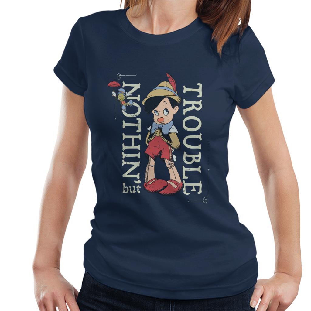 Disney Pinocchio Nothing But Trouble Women's T-Shirt product image 4