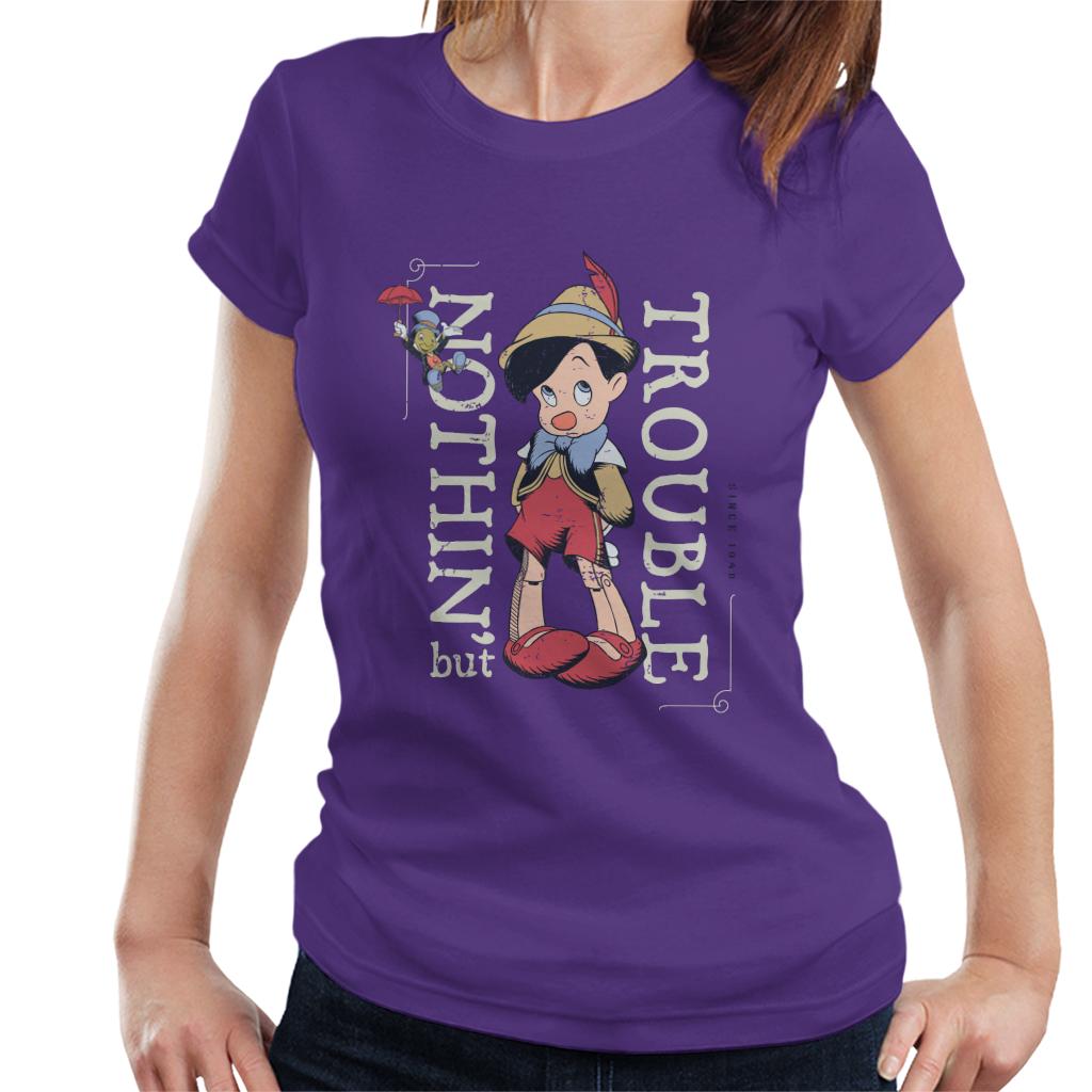 Disney Pinocchio Nothing But Trouble Women's T-Shirt product image 6