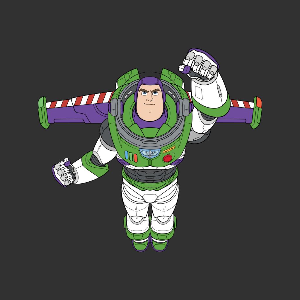Disney Toy Story Buzz Lightyear Flight Pose Women's Hooded product image 2