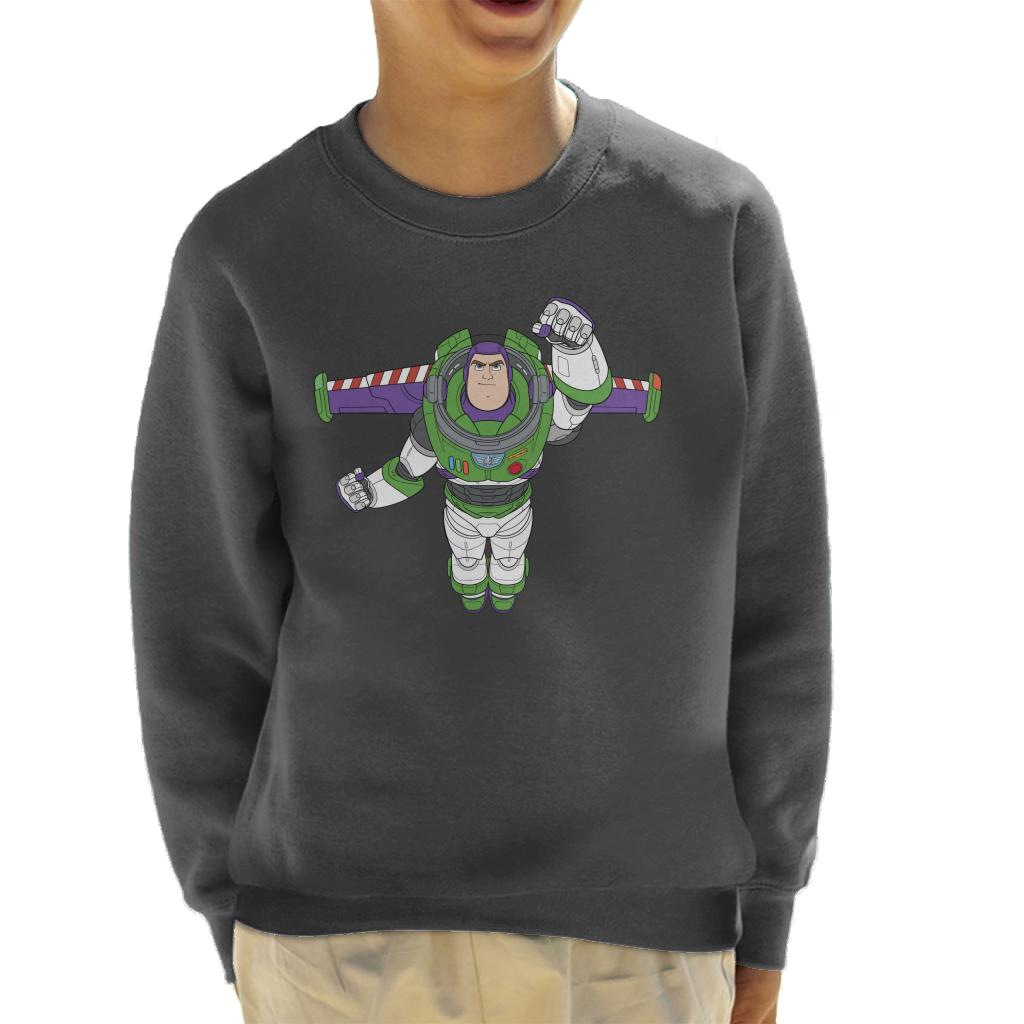 Disney Toy Story Buzz Lightyear Flight Pose Kid's Sweatshirt product image 1