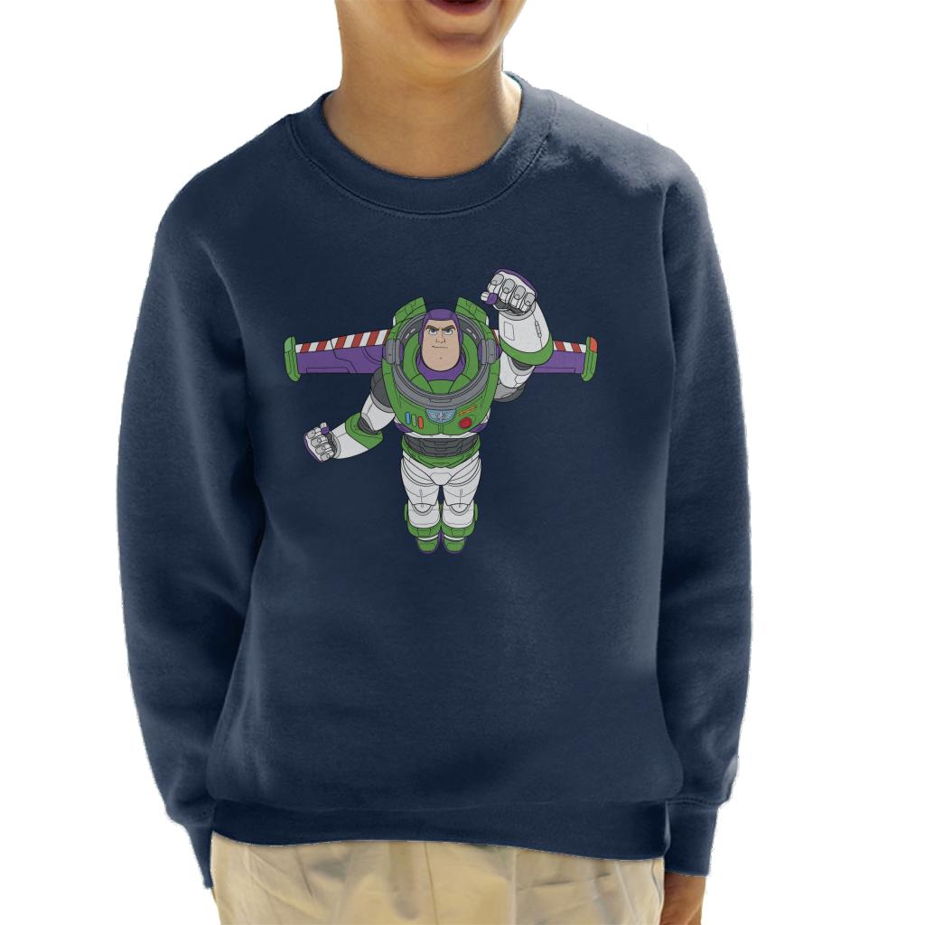 Disney Toy Story Buzz Lightyear Flight Pose Kid's Sweatshirt product image 4