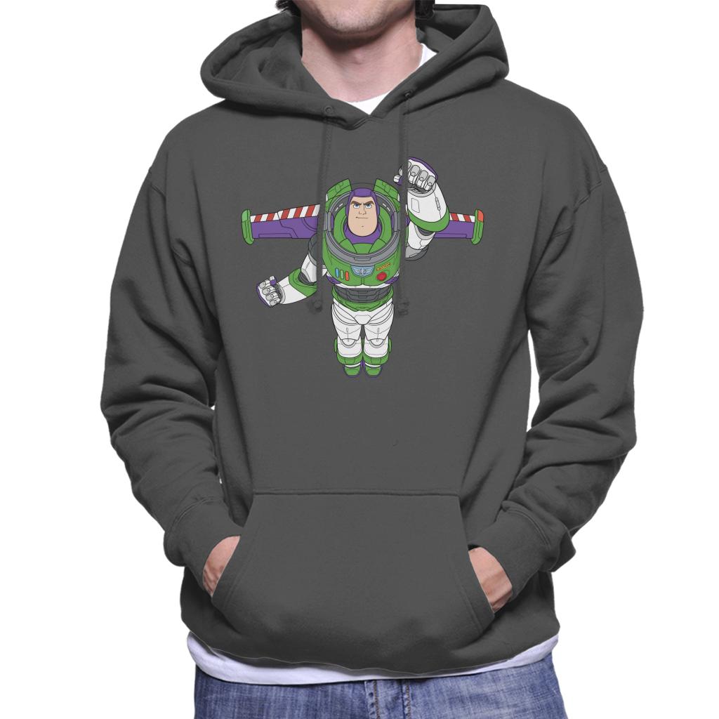 Disney Toy Story Buzz Lightyear Flight Pose Men's Hooded product image 1