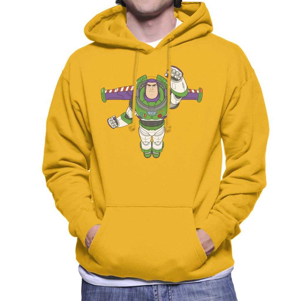 Disney Toy Story Buzz Lightyear Flight Pose Men's Hooded product image 6