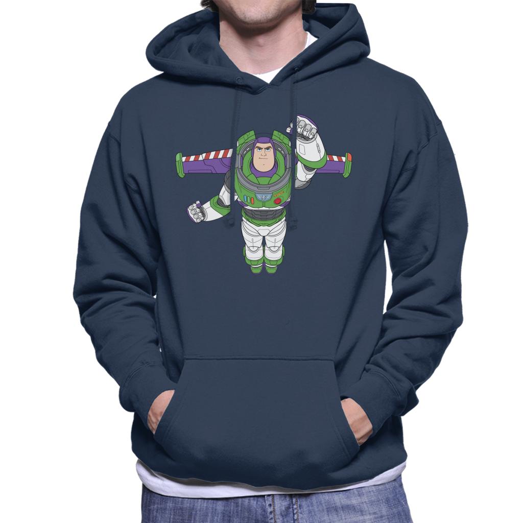 Disney Toy Story Buzz Lightyear Flight Pose Men's Hooded product image 4